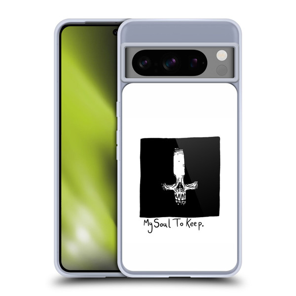 Matt Bailey Skull My Soul To Keep Soft Gel Case for Google Pixel 8 Pro