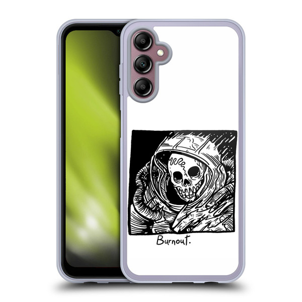 Matt Bailey Skull Burnout Soft Gel Case for Samsung Galaxy A14 5G