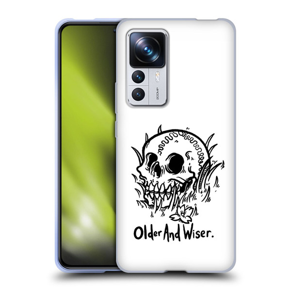Matt Bailey Skull Older And Wiser Soft Gel Case for Xiaomi 12T Pro