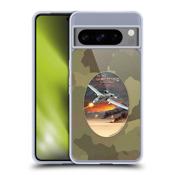 Larry Grossman Retro Collection A-10 Warthog Soft Gel Case for Google Pixel 8 Pro