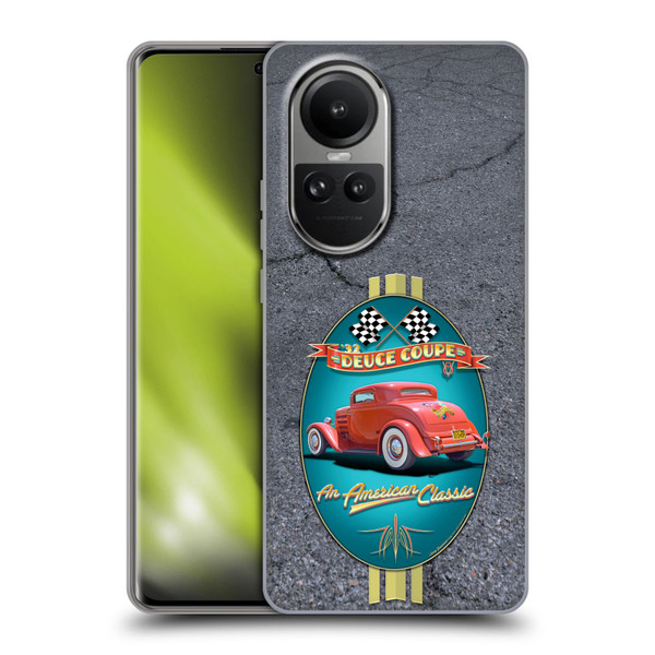 Larry Grossman Retro Collection Deuce Coupe Classic Soft Gel Case for OPPO Reno10 5G / Reno10 Pro 5G