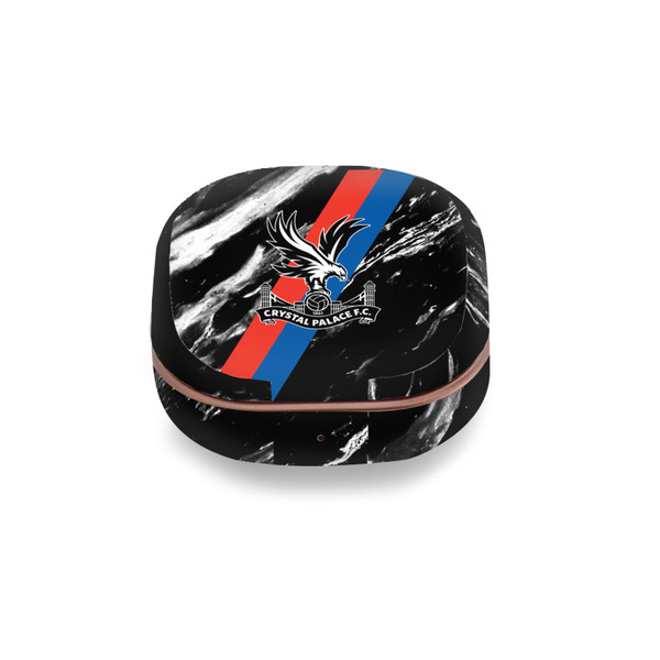 Crystal Palace FC Logo Art Black Marble Vinyl Sticker Skin Decal Cover for Samsung Buds Live / Buds Pro / Buds2