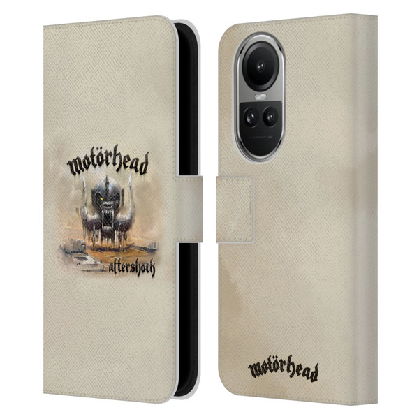 Motorhead Album Covers Aftershock Leather Book Wallet Case Cover For OPPO Reno10 5G / Reno10 Pro 5G