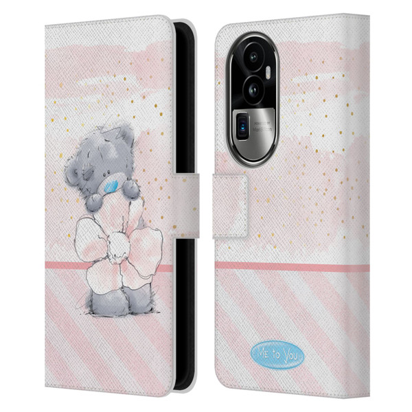 Me To You Everyday Be You Flower Tatty Leather Book Wallet Case Cover For OPPO Reno10 Pro+