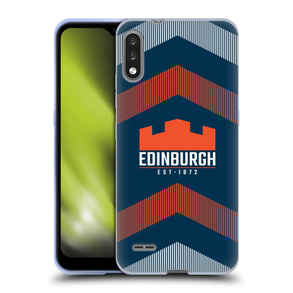 Edinburgh Rugby Logo Art Lines Soft Gel Case for LG K22