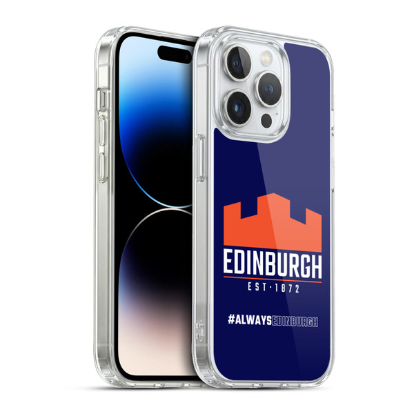 Edinburgh Rugby Logo 2 Always Edinburgh Soft Gel Case for Apple iPhone 13 Pro & MagSafe