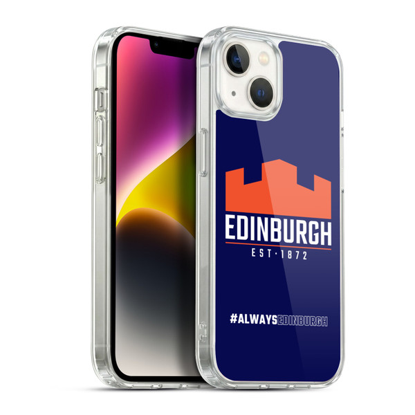 Edinburgh Rugby Logo 2 Always Edinburgh Soft Gel Case for Apple iPhone 14 Plus & MagSafe