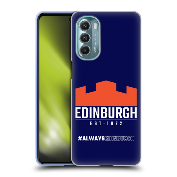 Edinburgh Rugby Logo 2 Always Edinburgh Soft Gel Case for Motorola Moto G Stylus 5G (2022)