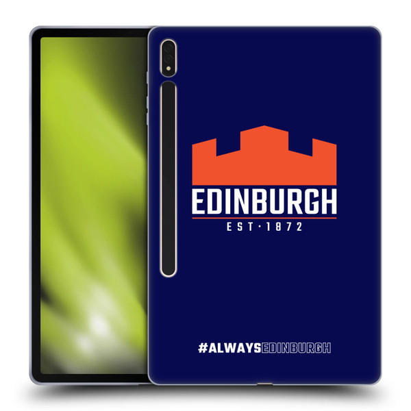 Edinburgh Rugby Logo 2 Always Edinburgh Soft Gel Case for Samsung Galaxy Tab S8 Plus