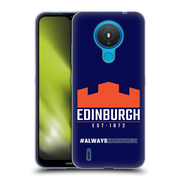 Edinburgh Rugby Logo 2 Always Edinburgh Soft Gel Case for Nokia 1.4