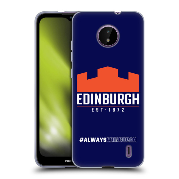 Edinburgh Rugby Logo 2 Always Edinburgh Soft Gel Case for Nokia C10 / C20