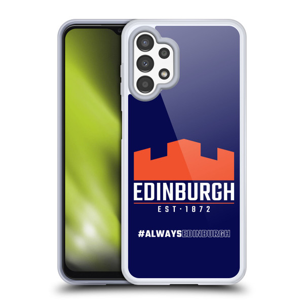 Edinburgh Rugby Logo 2 Always Edinburgh Soft Gel Case for Samsung Galaxy A13 (2022)