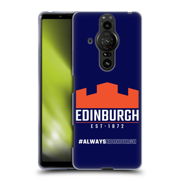 Edinburgh Rugby Logo 2 Always Edinburgh Soft Gel Case for Sony Xperia Pro-I