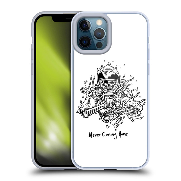 Matt Bailey Art Never Coming Home Soft Gel Case for Apple iPhone 12 Pro Max