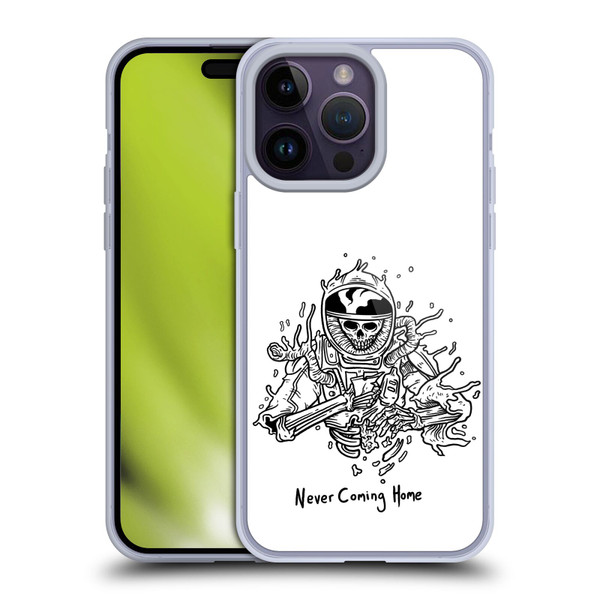 Matt Bailey Art Never Coming Home Soft Gel Case for Apple iPhone 14 Pro Max