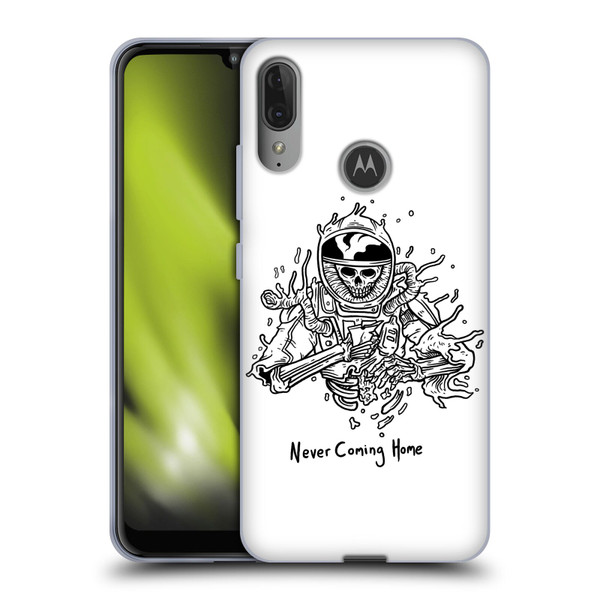 Matt Bailey Art Never Coming Home Soft Gel Case for Motorola Moto E6 Plus