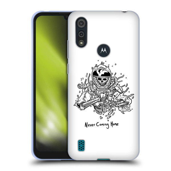 Matt Bailey Art Never Coming Home Soft Gel Case for Motorola Moto E6s (2020)