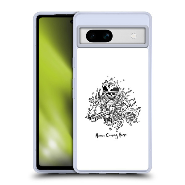 Matt Bailey Art Never Coming Home Soft Gel Case for Google Pixel 7a