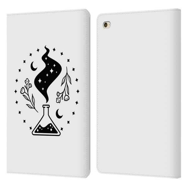 Haroulita Celestial Tattoo Potion Leather Book Wallet Case Cover For Apple iPad mini 4