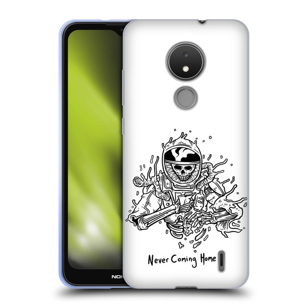 Matt Bailey Art Never Coming Home Soft Gel Case for Nokia C21