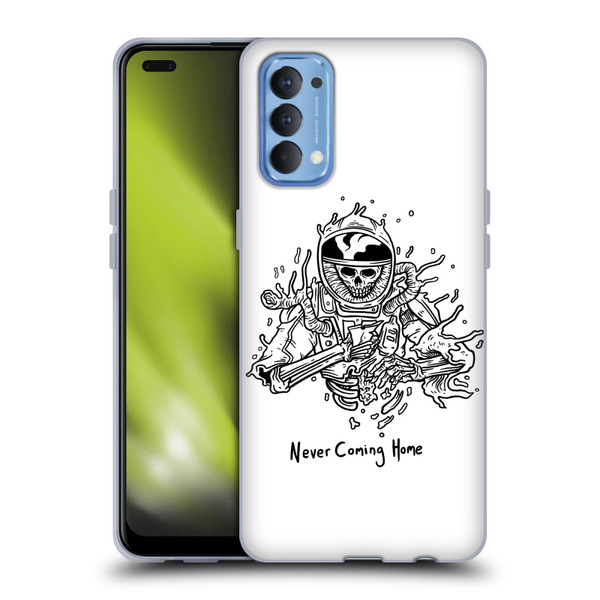 Matt Bailey Art Never Coming Home Soft Gel Case for OPPO Reno 4 5G