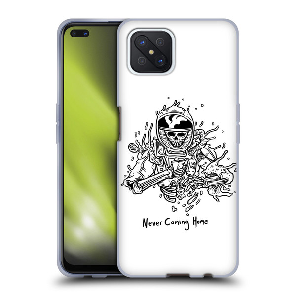 Matt Bailey Art Never Coming Home Soft Gel Case for OPPO Reno4 Z 5G