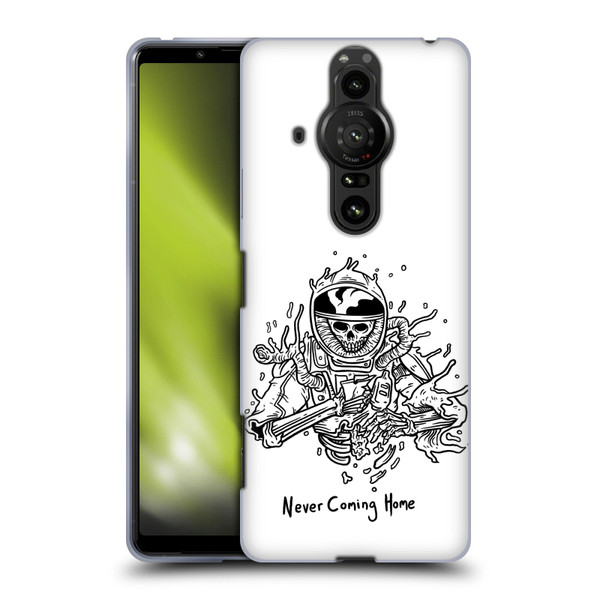 Matt Bailey Art Never Coming Home Soft Gel Case for Sony Xperia Pro-I