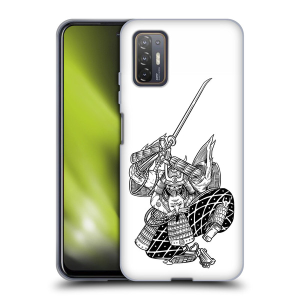 Matt Bailey Samurai Sword Attack Soft Gel Case for HTC Desire 21 Pro 5G