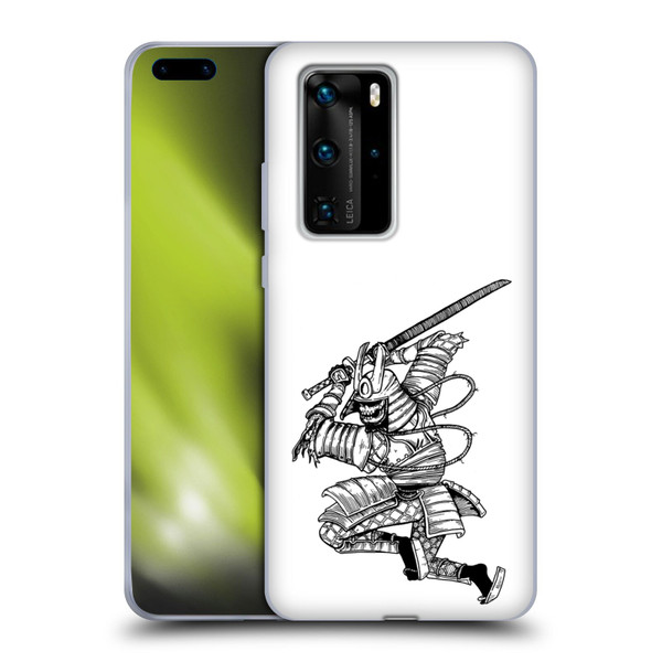 Matt Bailey Samurai Sword Stance Soft Gel Case for Huawei P40 Pro / P40 Pro Plus 5G
