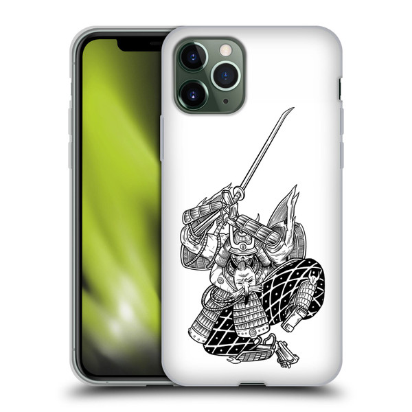 Matt Bailey Samurai Sword Attack Soft Gel Case for Apple iPhone 11 Pro
