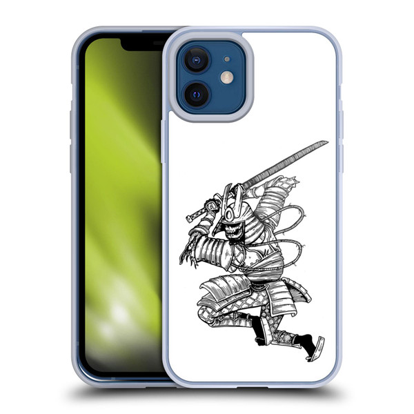 Matt Bailey Samurai Sword Stance Soft Gel Case for Apple iPhone 12 / iPhone 12 Pro