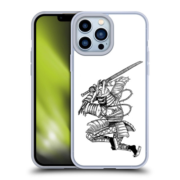 Matt Bailey Samurai Sword Stance Soft Gel Case for Apple iPhone 13 Pro Max
