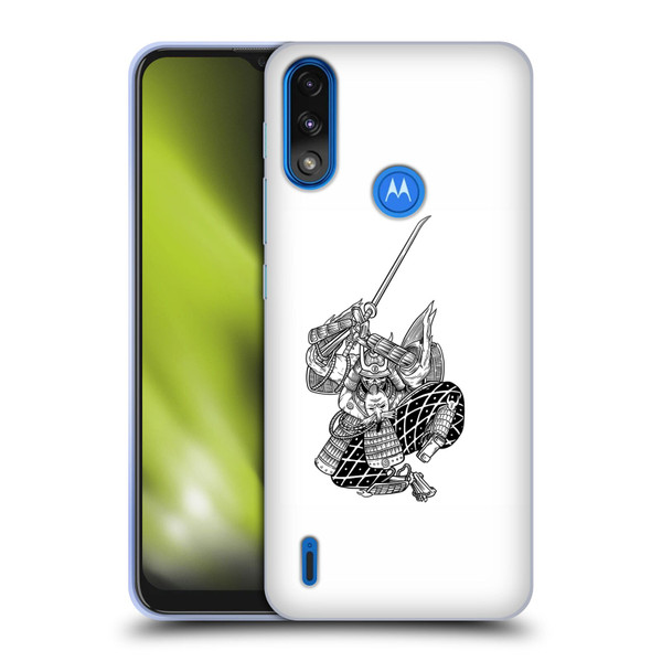 Matt Bailey Samurai Sword Attack Soft Gel Case for Motorola Moto E7 Power / Moto E7i Power