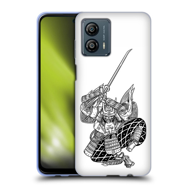 Matt Bailey Samurai Sword Attack Soft Gel Case for Motorola Moto G53 5G