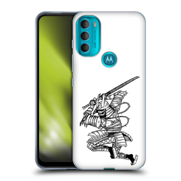 Matt Bailey Samurai Sword Stance Soft Gel Case for Motorola Moto G71 5G