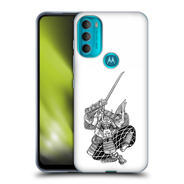 Matt Bailey Samurai Sword Attack Soft Gel Case for Motorola Moto G71 5G