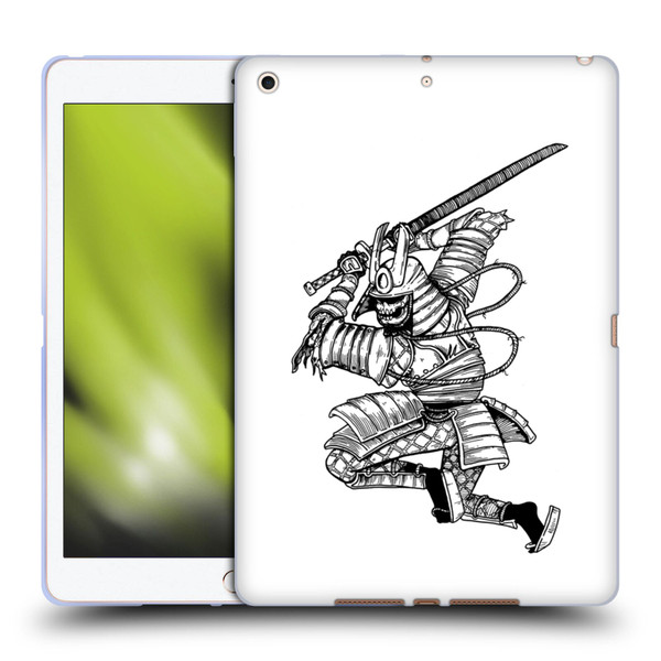 Matt Bailey Samurai Sword Stance Soft Gel Case for Apple iPad 10.2 2019/2020/2021