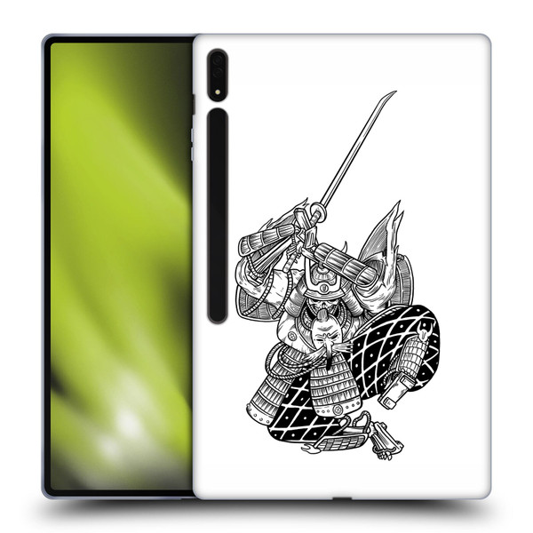 Matt Bailey Samurai Sword Attack Soft Gel Case for Samsung Galaxy Tab S8 Ultra