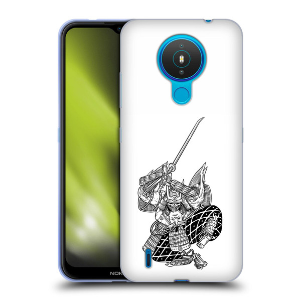 Matt Bailey Samurai Sword Attack Soft Gel Case for Nokia 1.4