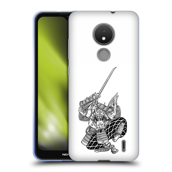 Matt Bailey Samurai Sword Attack Soft Gel Case for Nokia C21
