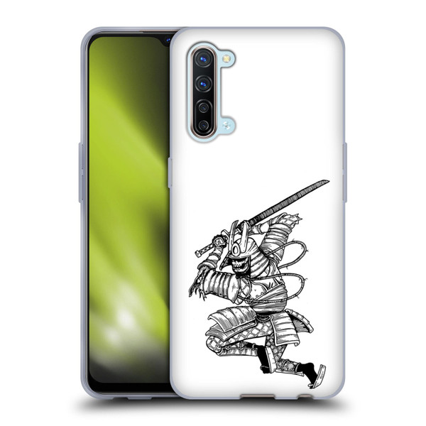 Matt Bailey Samurai Sword Stance Soft Gel Case for OPPO Find X2 Lite 5G