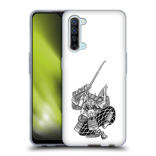 Matt Bailey Samurai Sword Attack Soft Gel Case for OPPO Find X2 Lite 5G