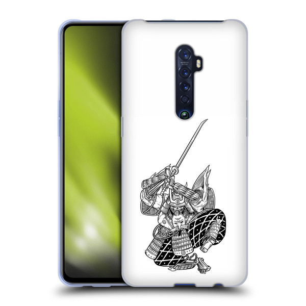 Matt Bailey Samurai Sword Attack Soft Gel Case for OPPO Reno 2