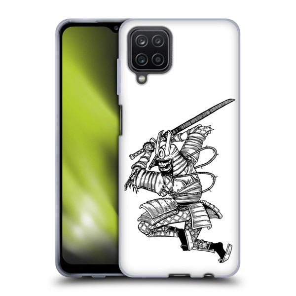 Matt Bailey Samurai Sword Stance Soft Gel Case for Samsung Galaxy A12 (2020)