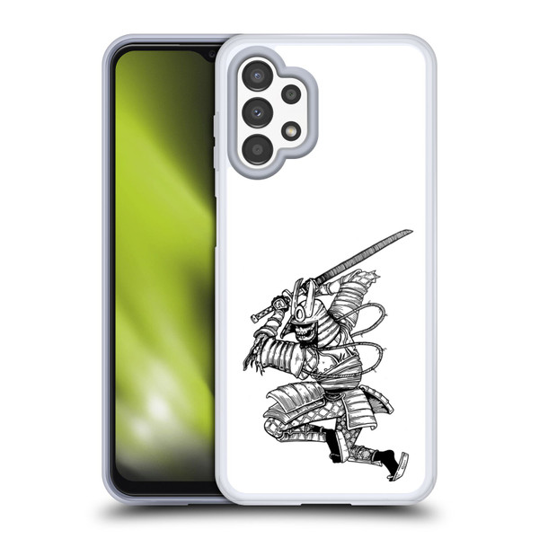 Matt Bailey Samurai Sword Stance Soft Gel Case for Samsung Galaxy A13 (2022)