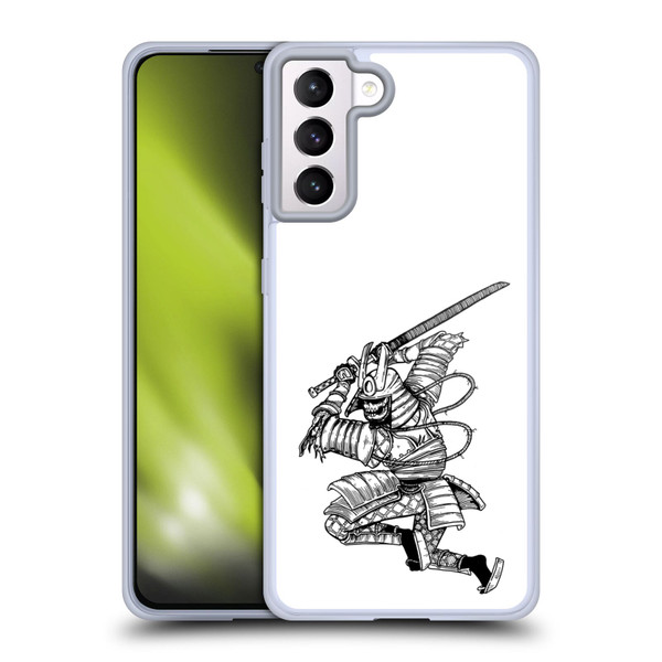Matt Bailey Samurai Sword Stance Soft Gel Case for Samsung Galaxy S21+ 5G