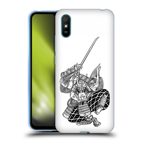 Matt Bailey Samurai Sword Attack Soft Gel Case for Xiaomi Redmi 9A / Redmi 9AT