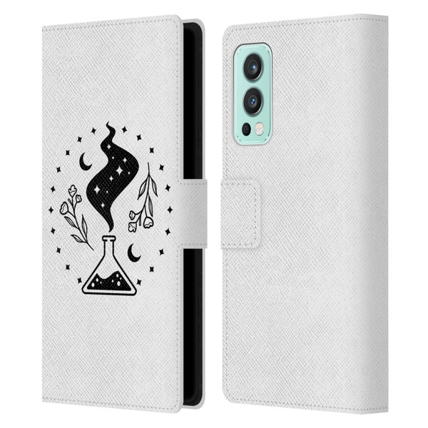 Haroulita Celestial Tattoo Potion Leather Book Wallet Case Cover For OnePlus Nord 2 5G