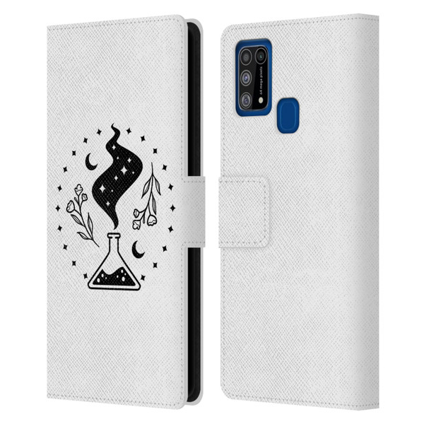 Haroulita Celestial Tattoo Potion Leather Book Wallet Case Cover For Samsung Galaxy M31 (2020)