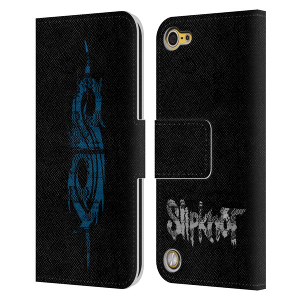 Slipknot We Are Not Your Kind Glitch Logo Leather Book Wallet Case Cover For Apple iPod Touch 5G 5th Gen